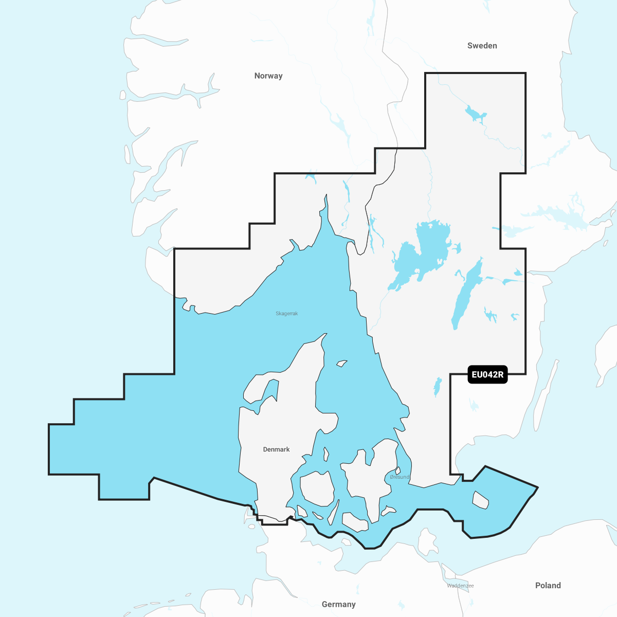 Garmin Navionics+ Regular elektroniske sjøkart