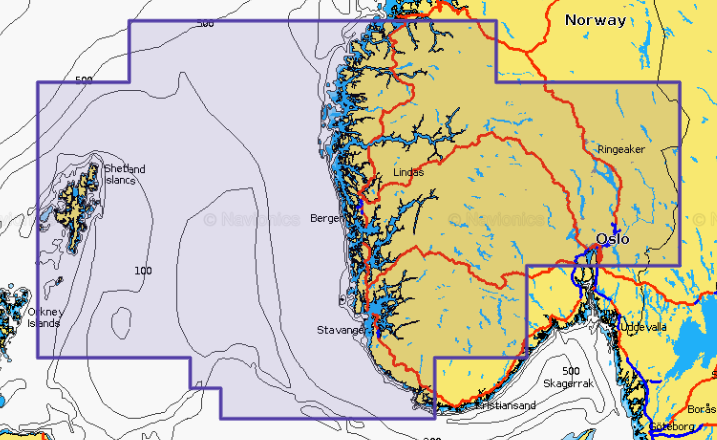 Lista - Sognefjorden-NAEU051R