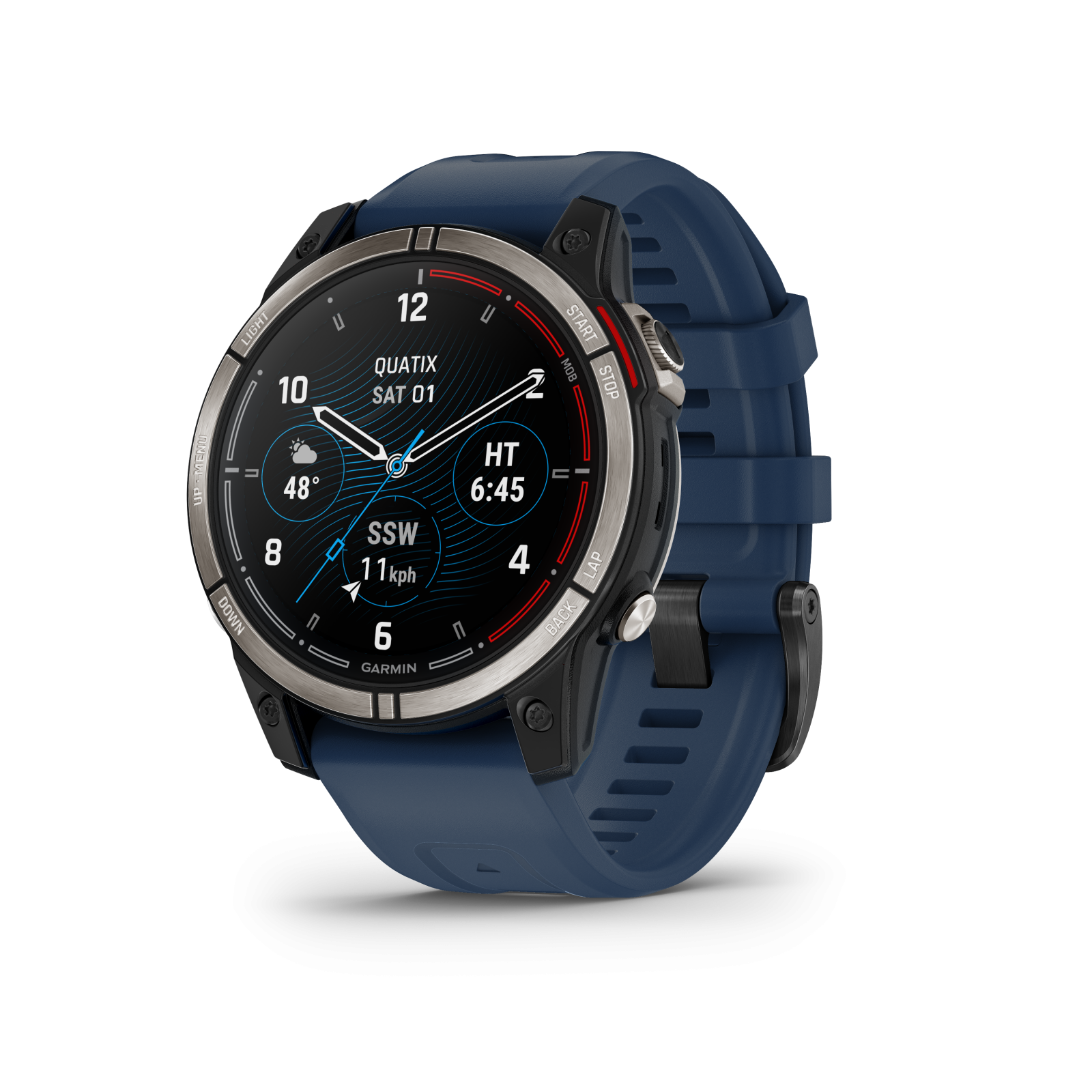 Garmin quatix 7 – Sapphire Edition 47 mm, med AMOLED-skjerm