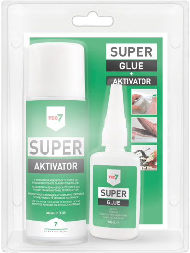 Tec7 Super Plus lynlim med aktivator