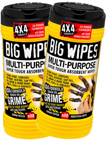 Big Wipes 4x4 håndrensservietter