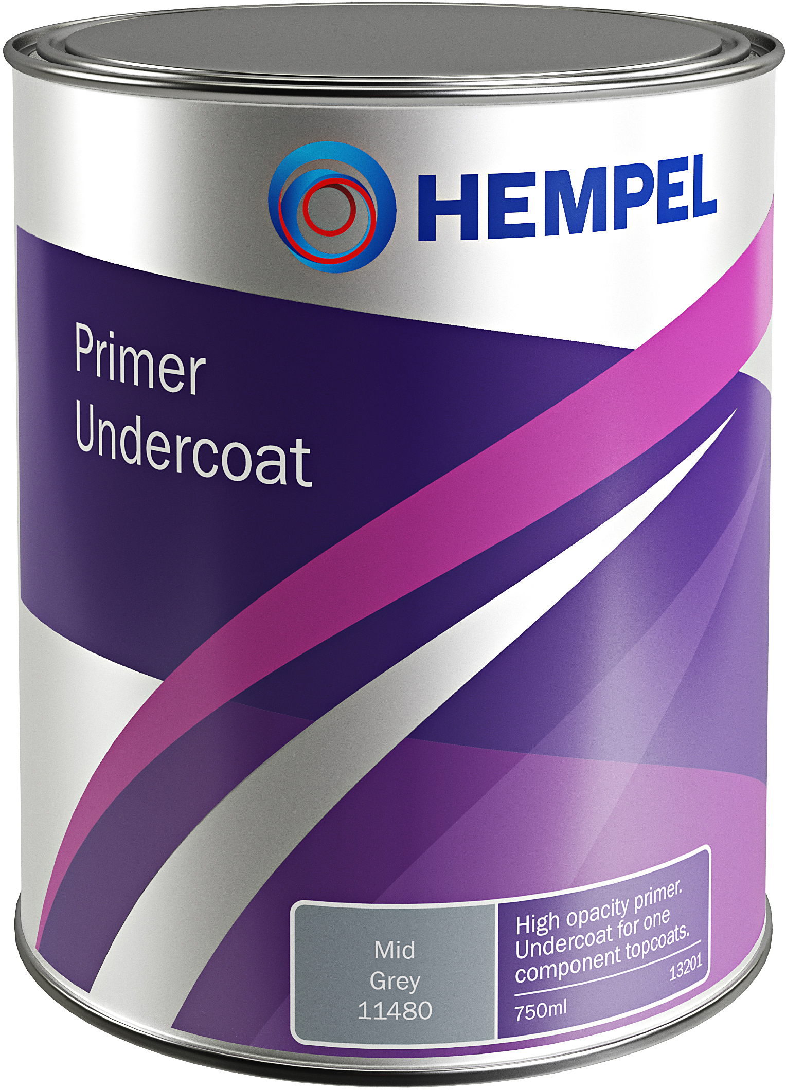 Hempel Primer Undercoat 0,75 l, mid grey