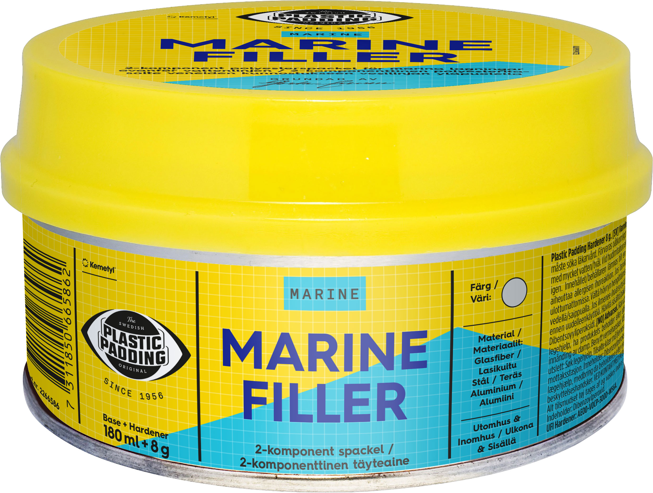 Marine filler 180ml - Plastic Padding