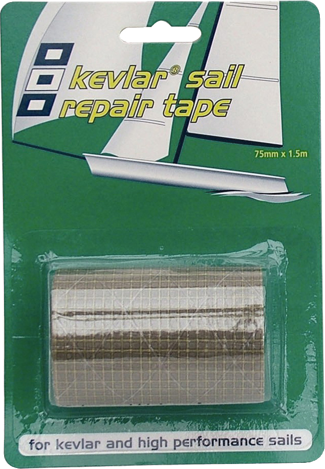 Kevlar rep tape 75mm 1,5m gold