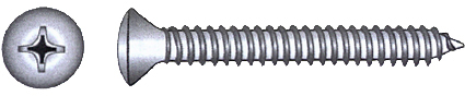 Plateskrue A4 DIN 7983