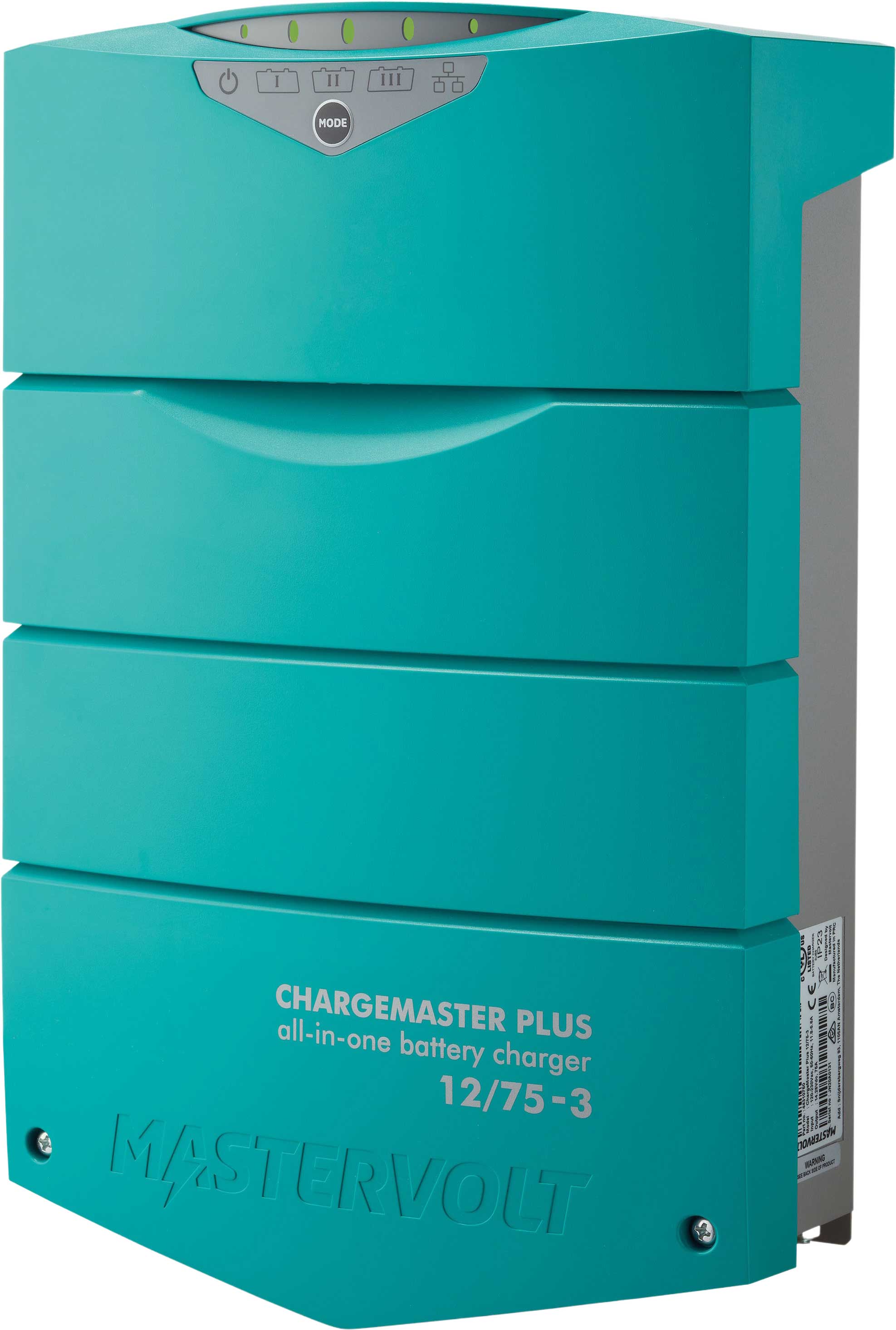 Batterilader Chargemaster PLUS 12/75-3 - Mastervolt
