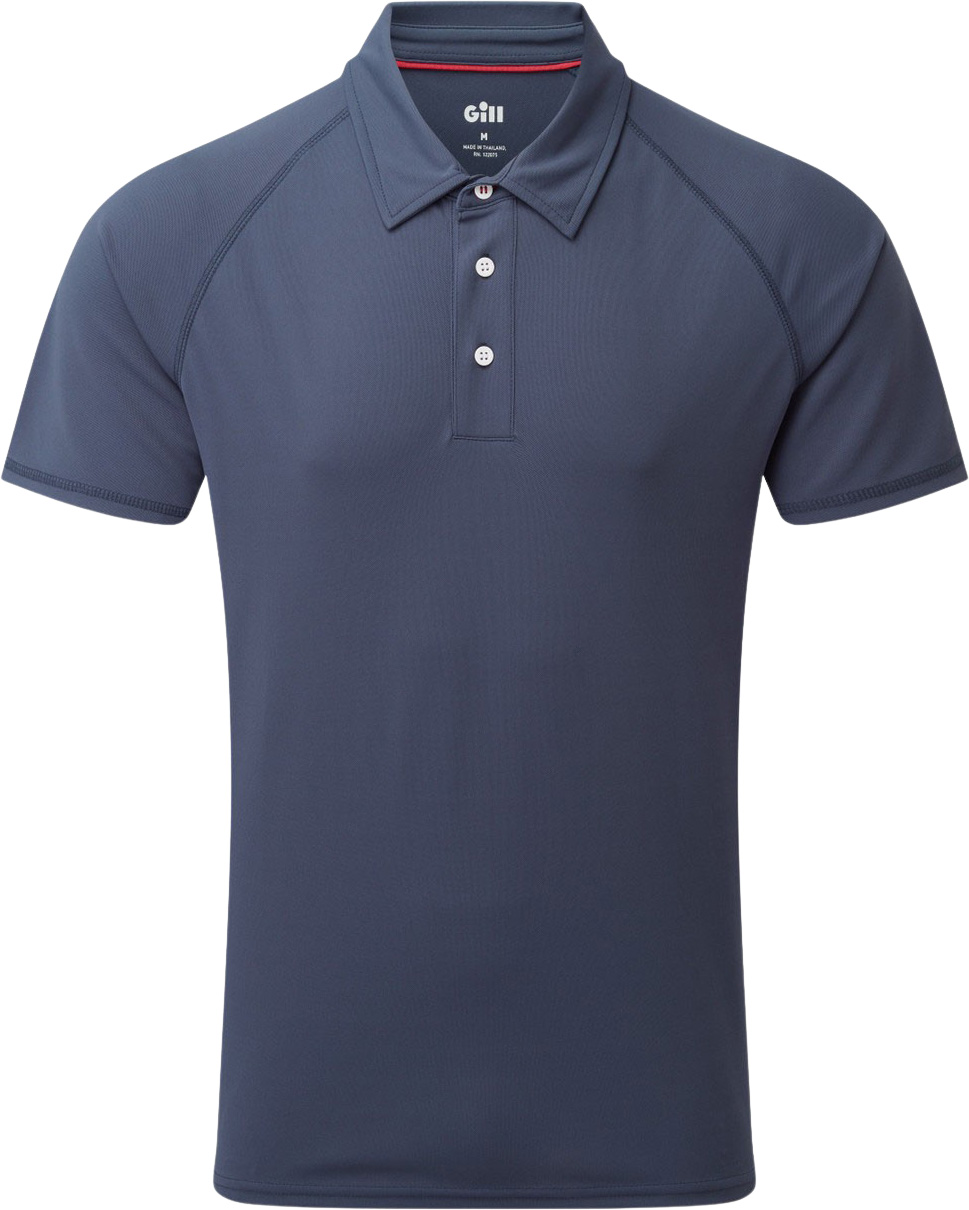 Gill UV Tec Polo herre navy