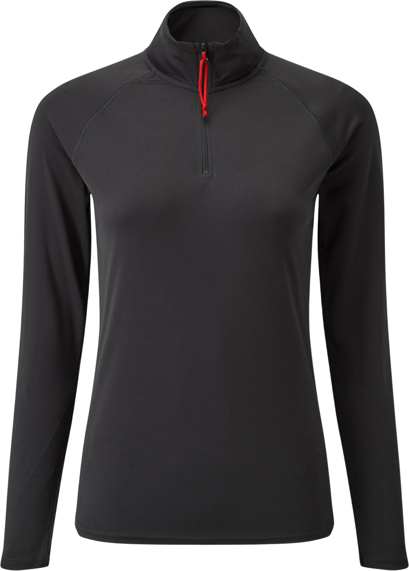 Gill UV Tec LS Zip trøye dame charcoal