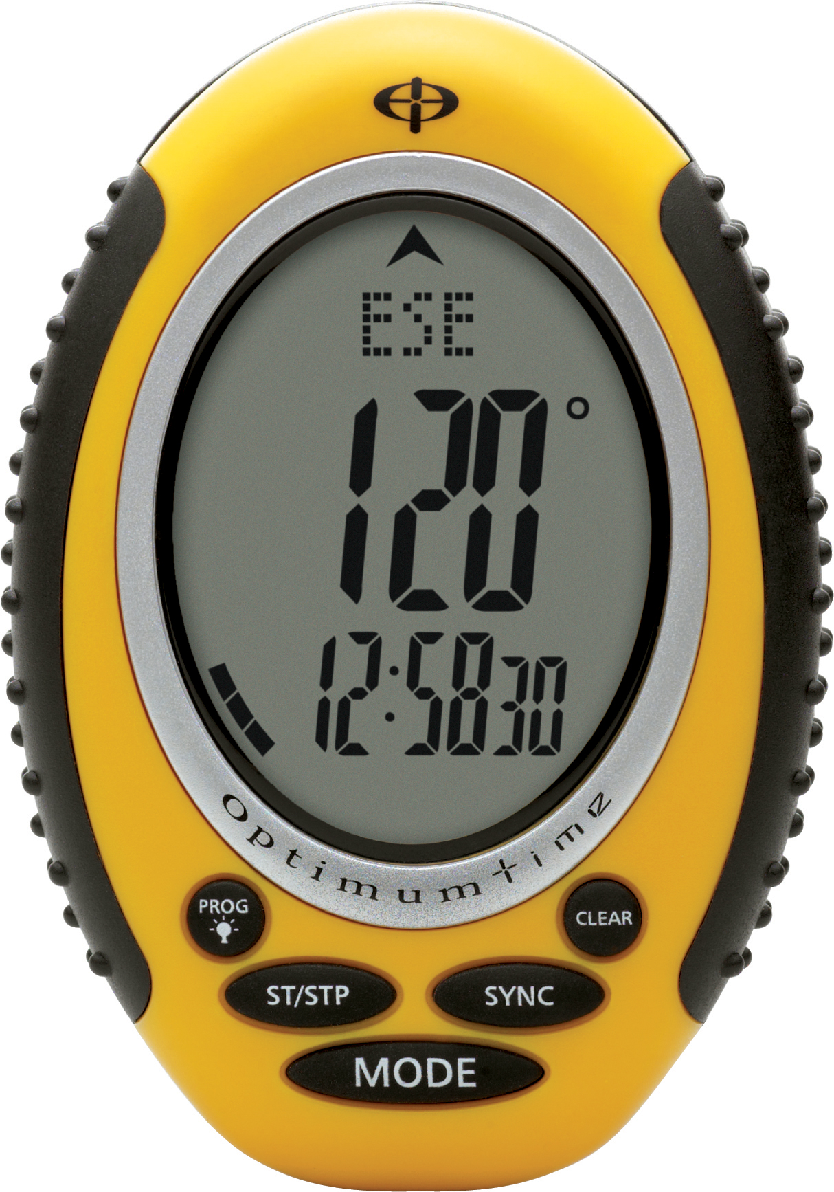 Optimum Klokke Time OS545 trener-/storbåtklokke gul