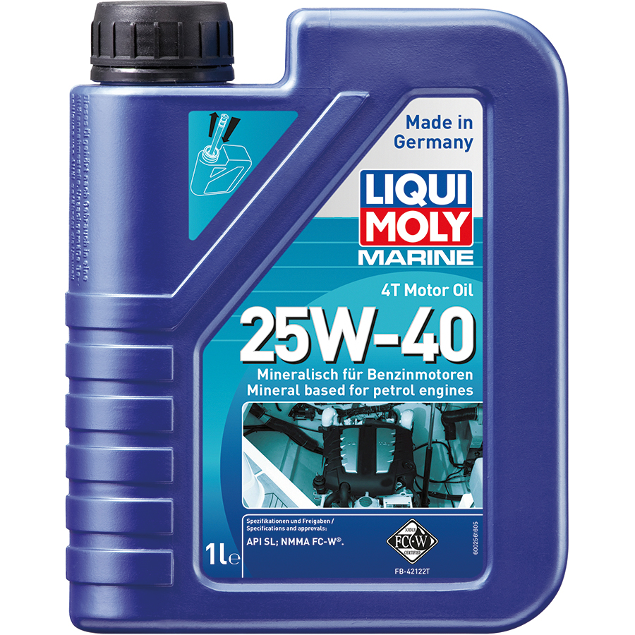 Liqui Moly Marine 4T Motorolje 25W-40