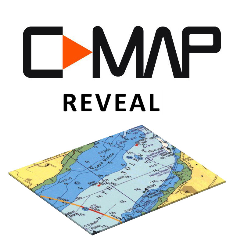 C-Map Reveal North Sea & Denmark elektronisk kart