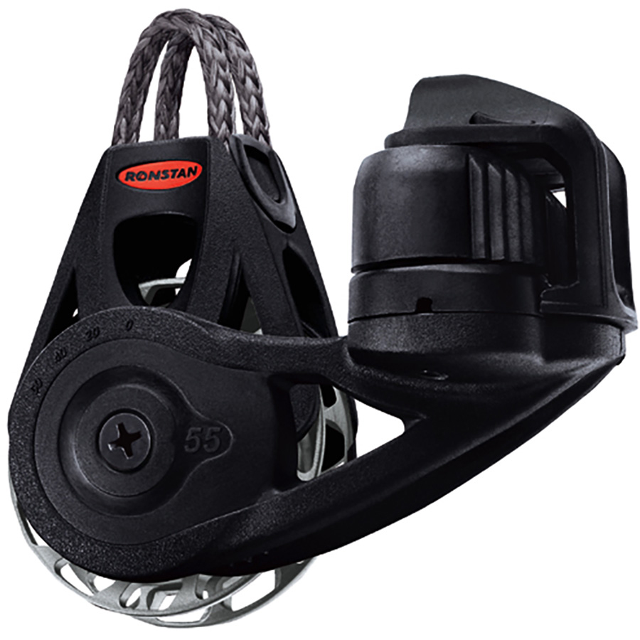 Ronstan Orbit 40 tikkeblokk enkel cleat, RF46121