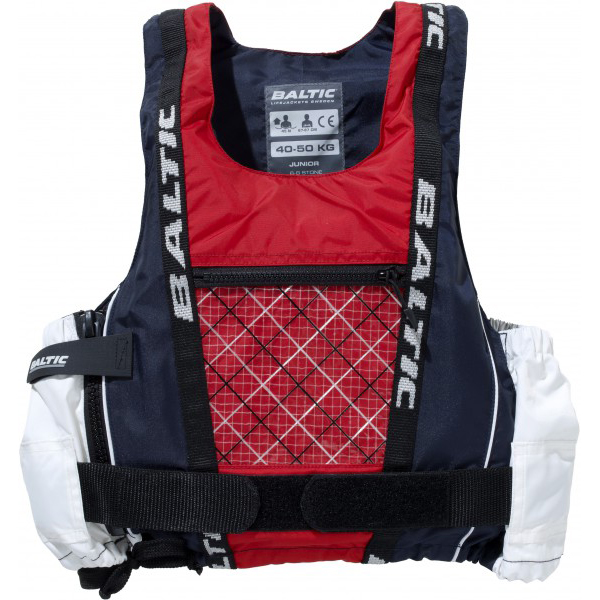 Baltic Dinghy Pro flytevest, marin/rød/hvit