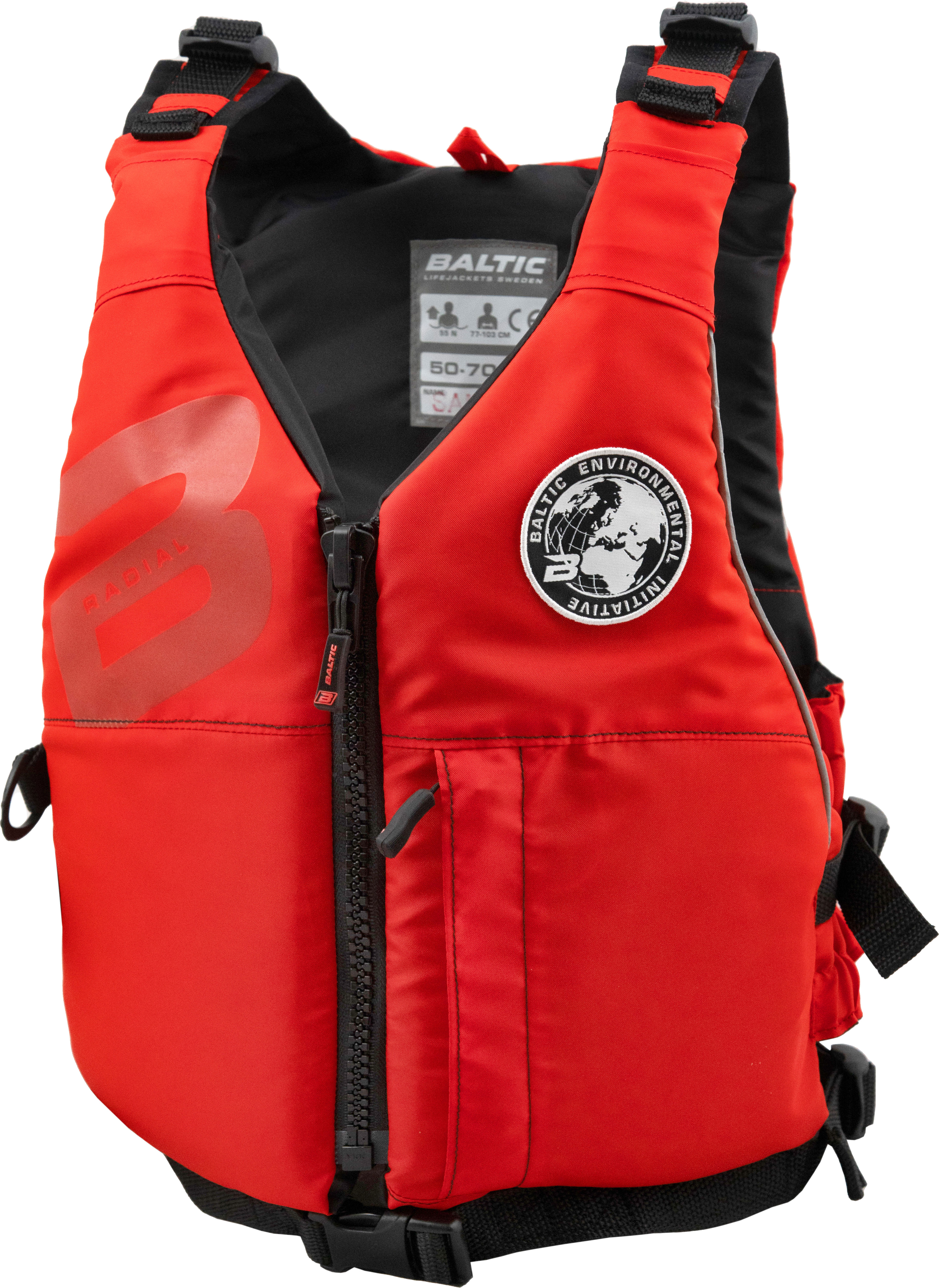 Baltic Radial E.I flytevest rød