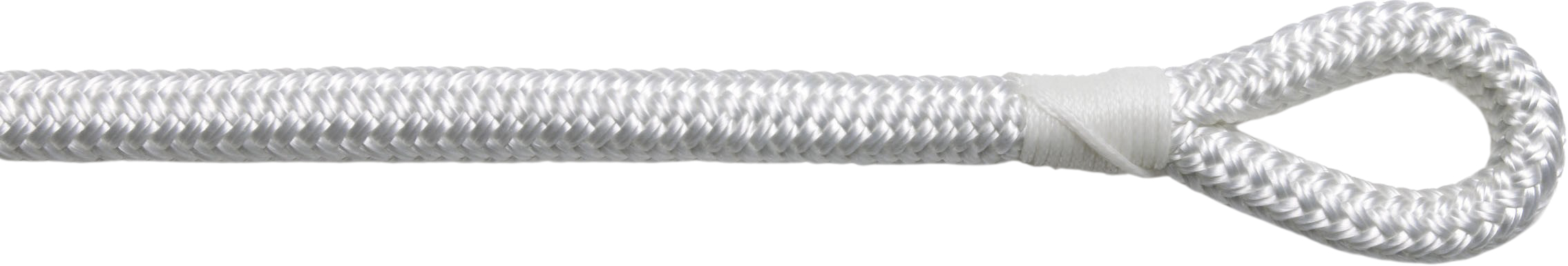 Robline Flettet fenderline 2 pk hvit