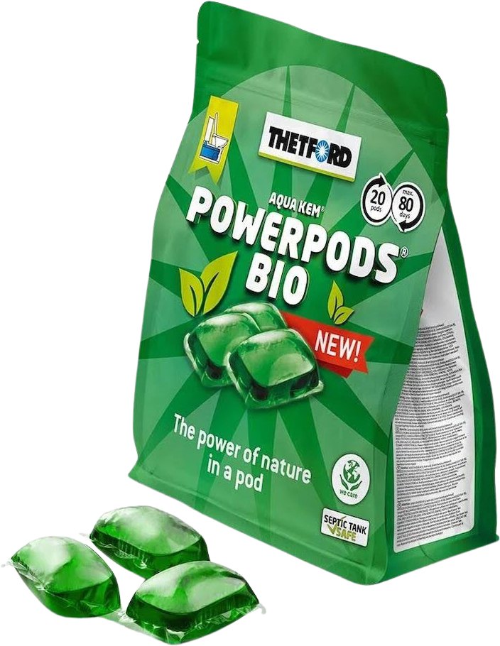 Thetford PowerPods Bio Green sanitærvæske 20 pods