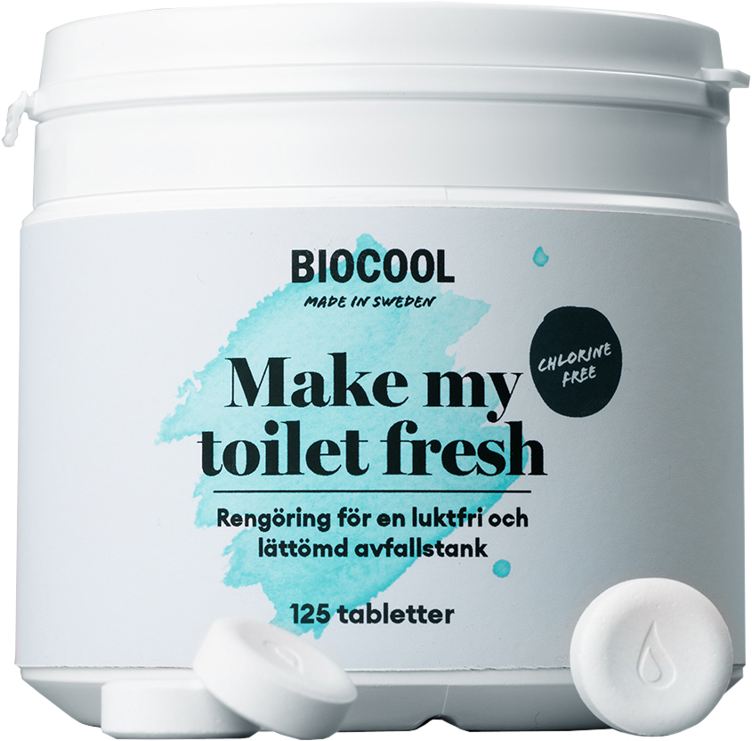 Biocool Make my toilet fresh 125 tabletter